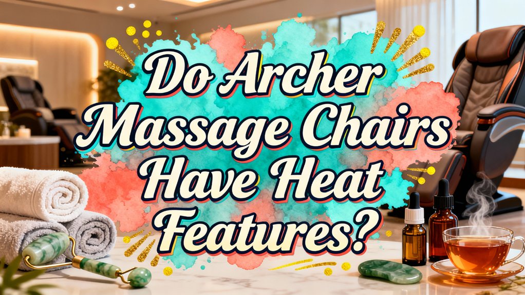 archer massage chairs offer heat features