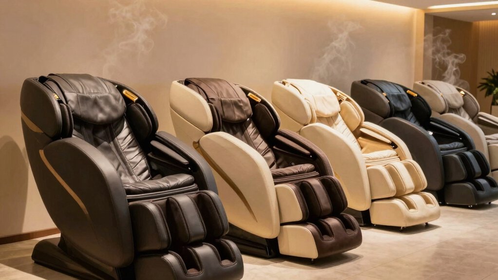 ascent series massage chairs melt stress