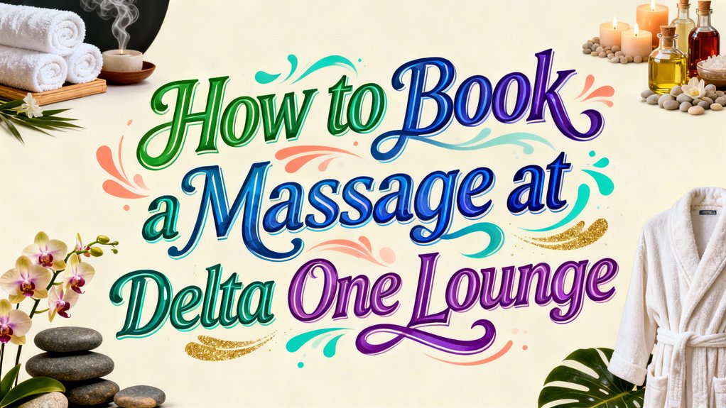 book massage delta one lounge