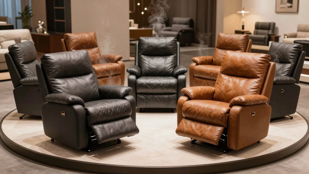 catnapper recliners with heat and massage