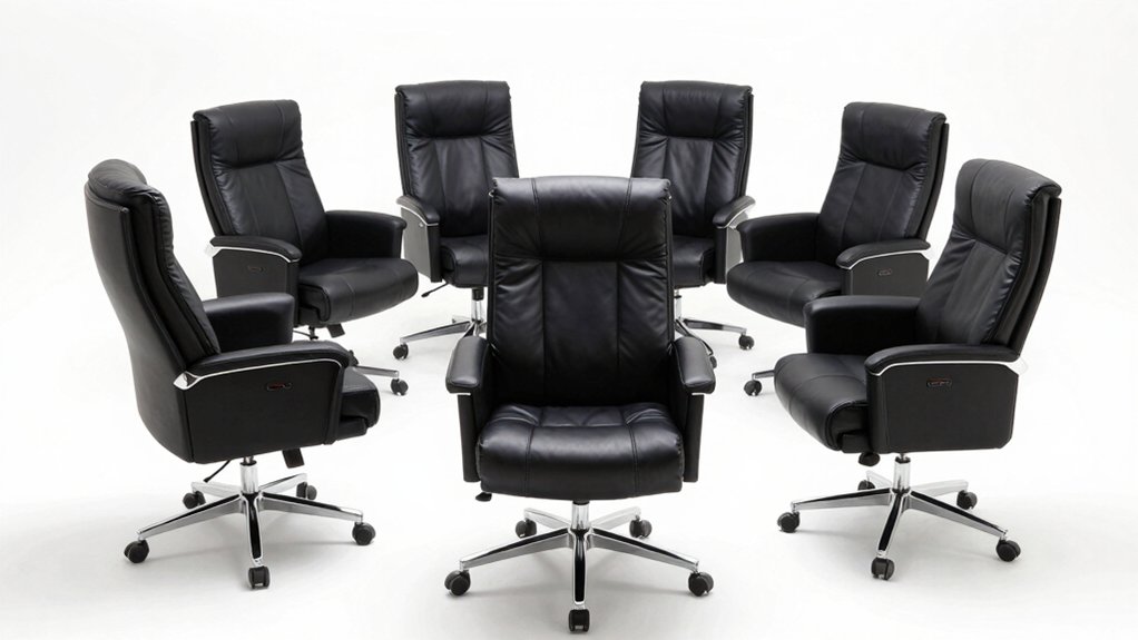 ergonomic heated massage executive chairs