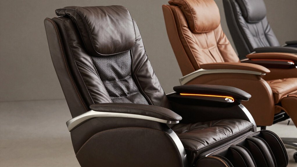 heated massage reclining office chair
