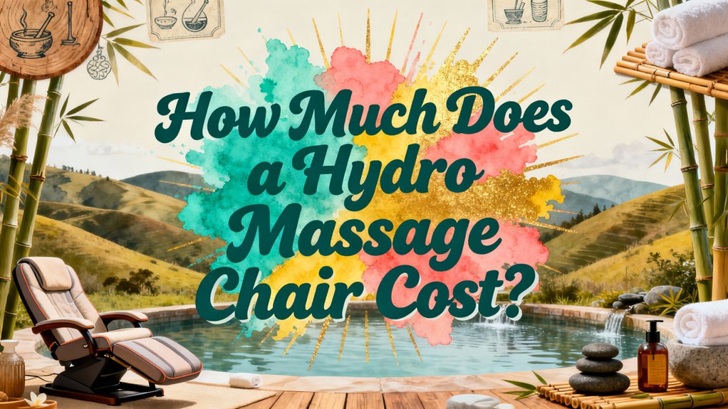 hydro massage chair cost estimate