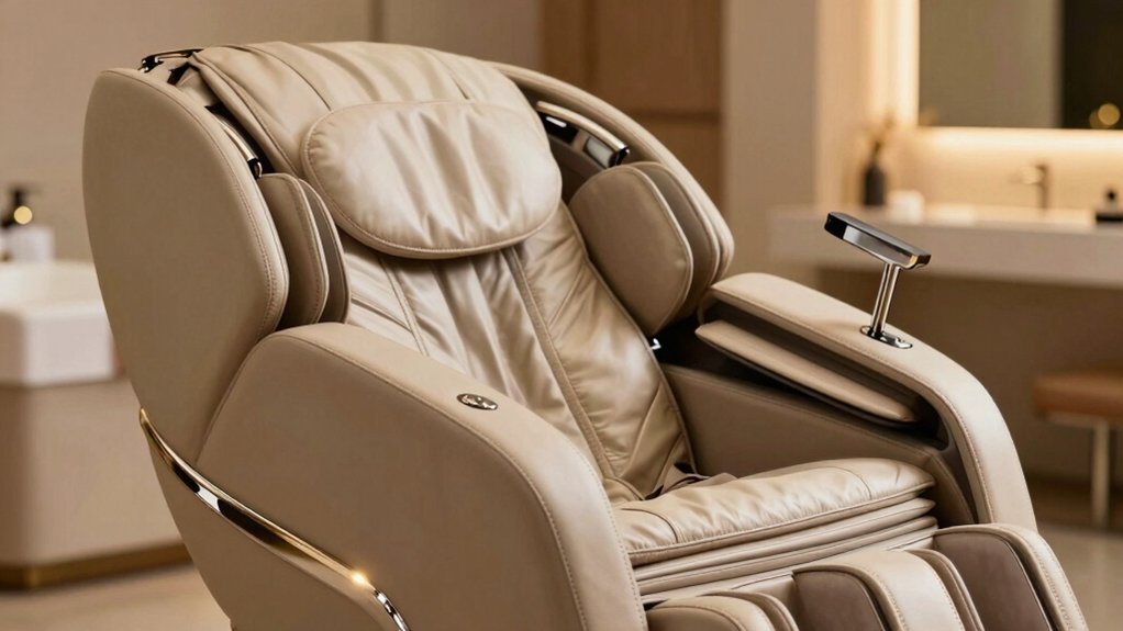 indulgent salon massage chair experience