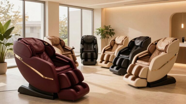 luxury massage chairs stress relieving comfort