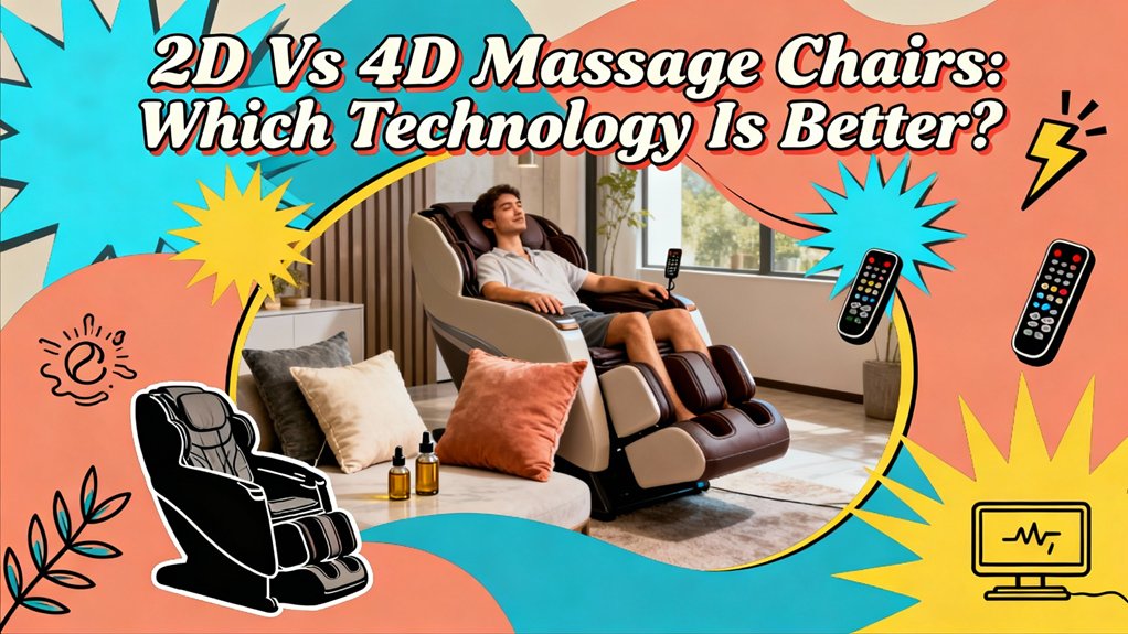 massage chair technology comparison