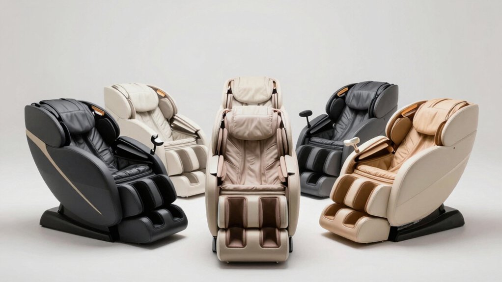 massage chairs for vertically challenged