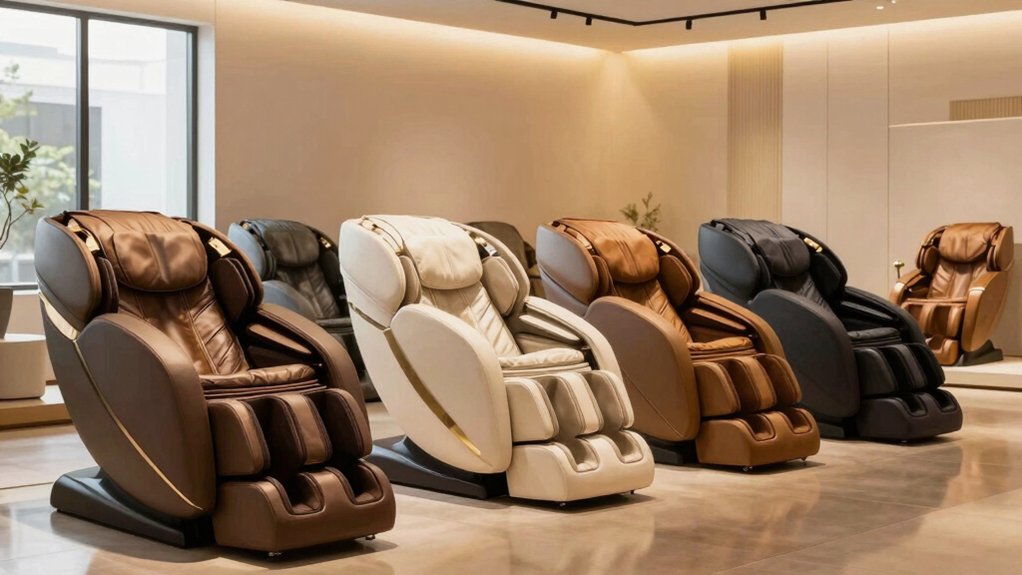 massage chairs melt away stress