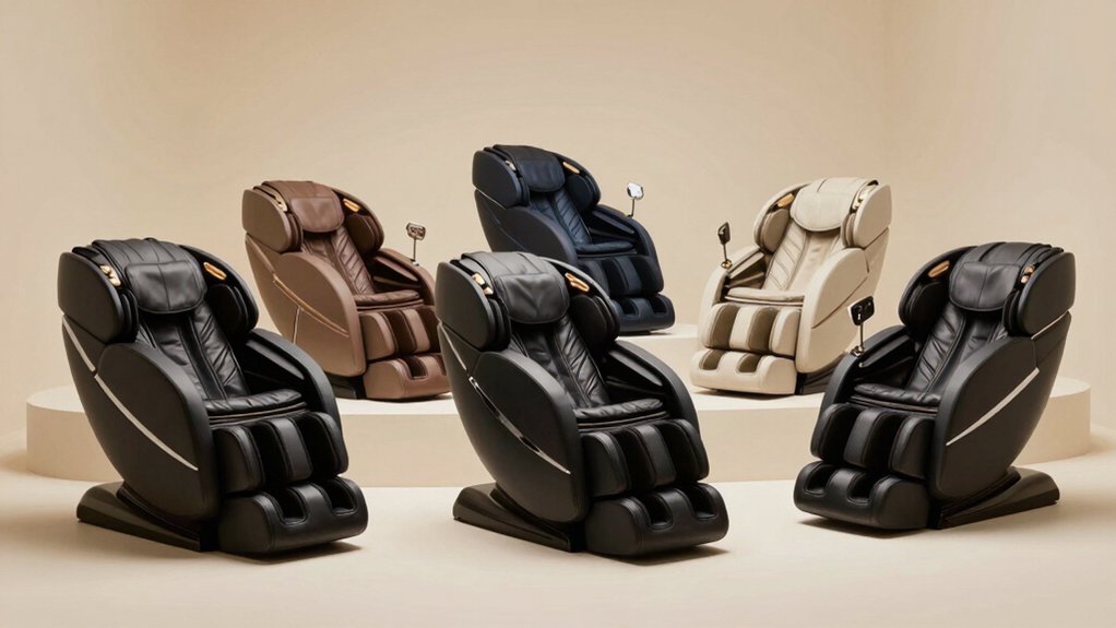 massage chairs melt away tension