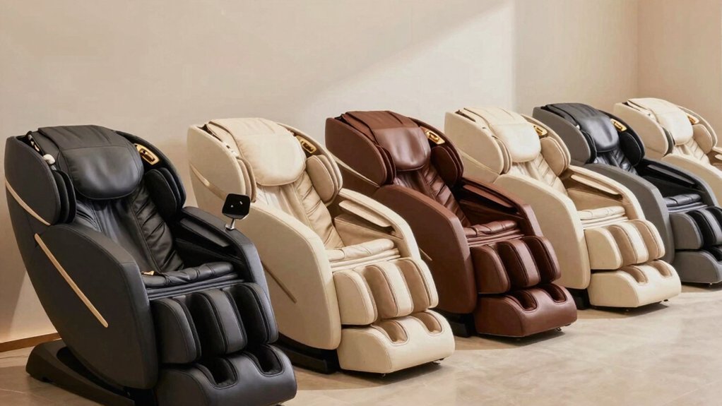 massage chairs melt stress away