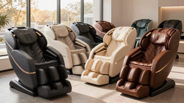 massage chairs melt stress away