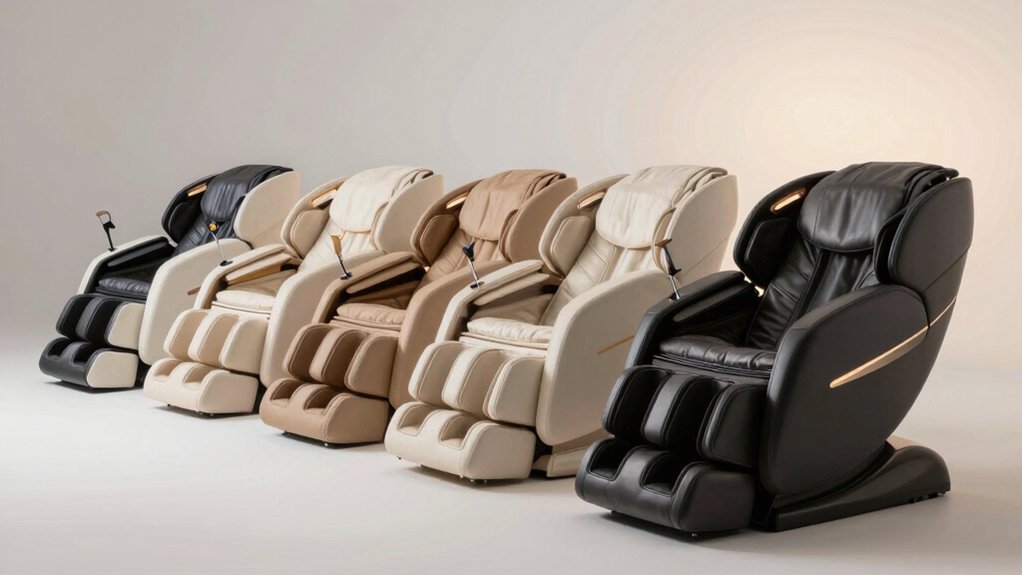 massage chairs melt stress away