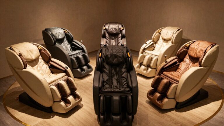 massage chairs melt tension away