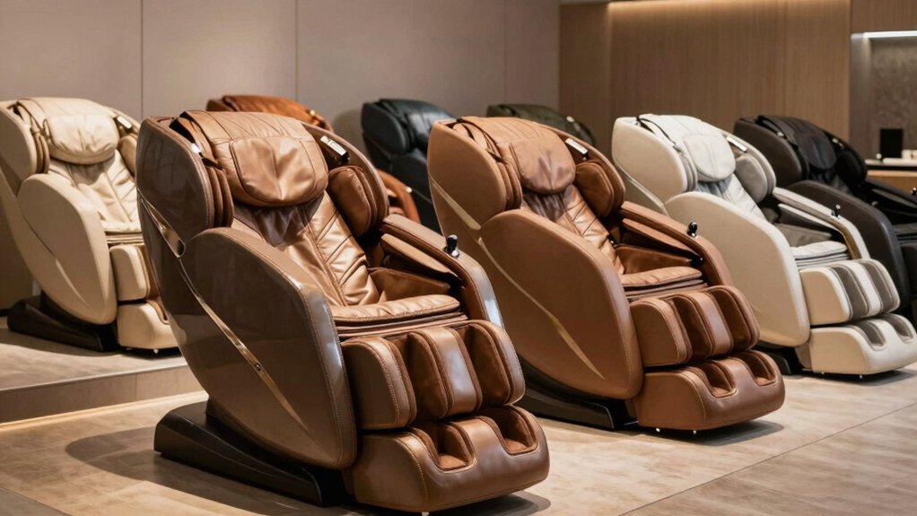massage chairs melt tension away