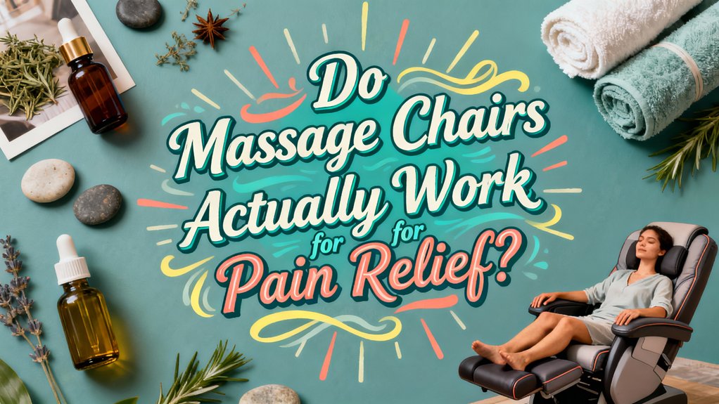 massage chairs provide pain relief