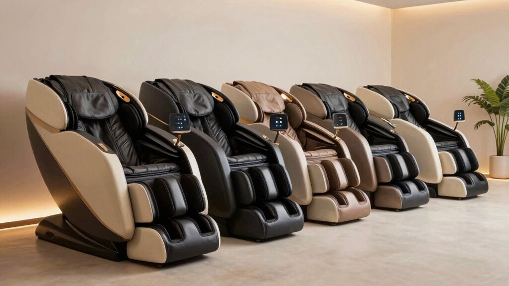 massage chairs transforming home spa