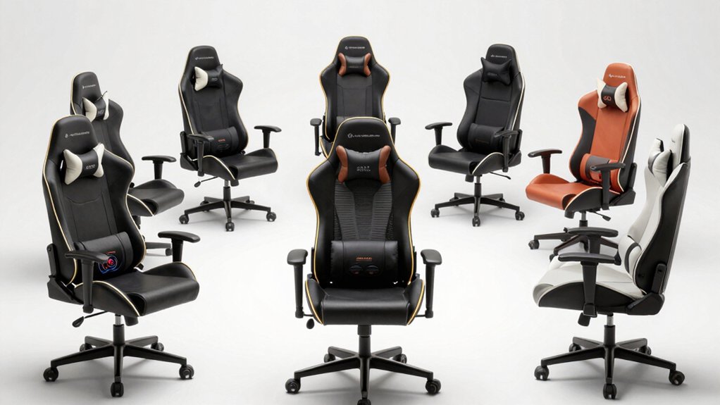 massage gaming chairs alleviate back pain