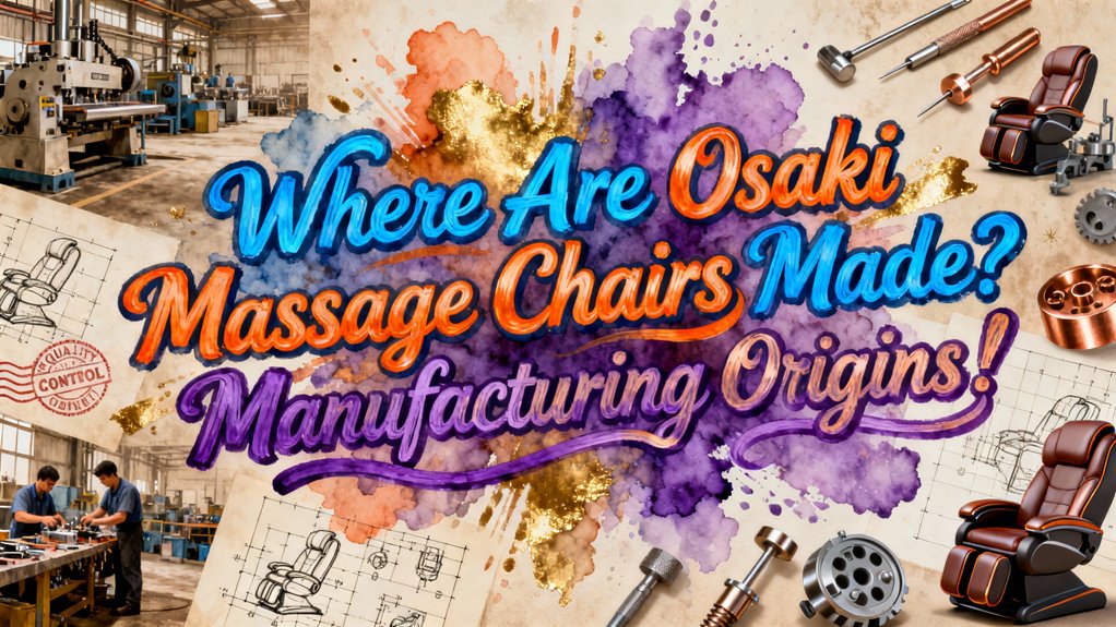 osaki massage chairs made overseas