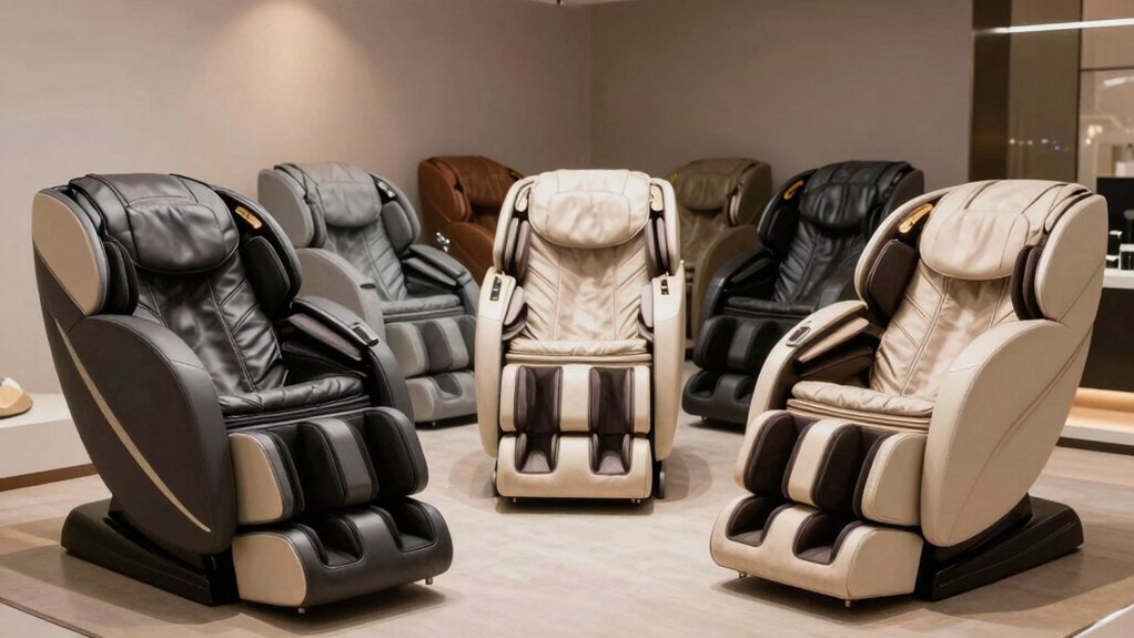 relaxation through massage chairs
