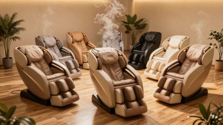 relaxing chair massages melt tension