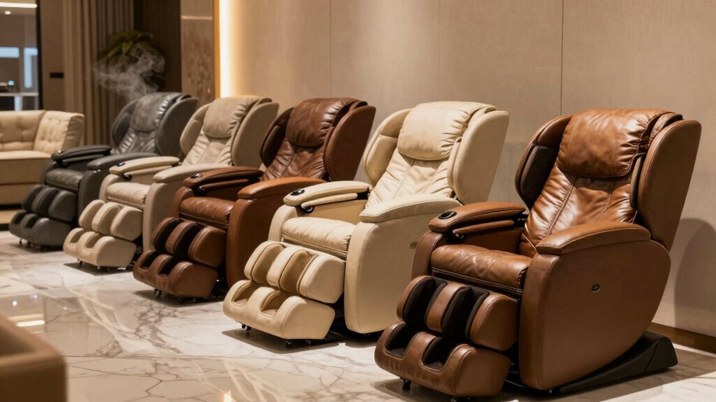 relaxing electric recliners with massage