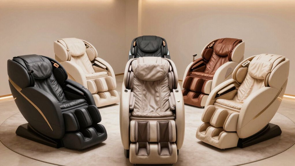 relaxing massage chairs alleviate back pain