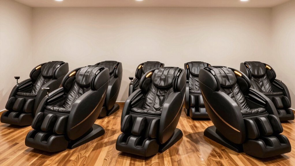 relaxing massage chairs melt stress