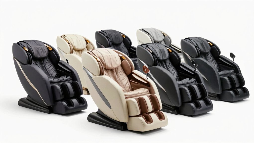 relaxing rolling massage tension melting chairs