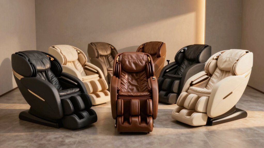 rocking massage chairs stress relieving