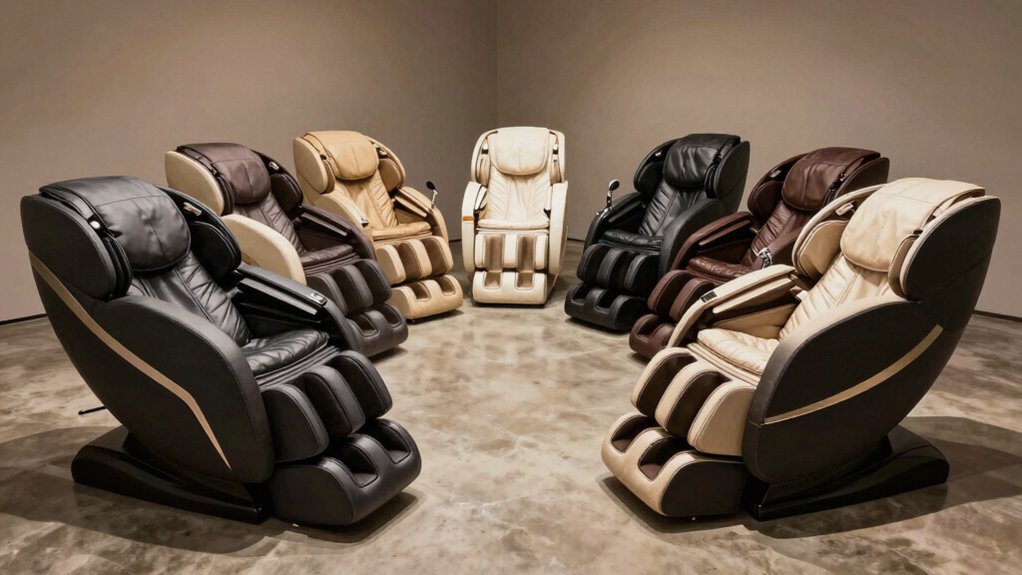 shiatsu massage zero gravity recliners