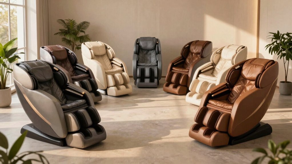 stress melting 2d massage chairs