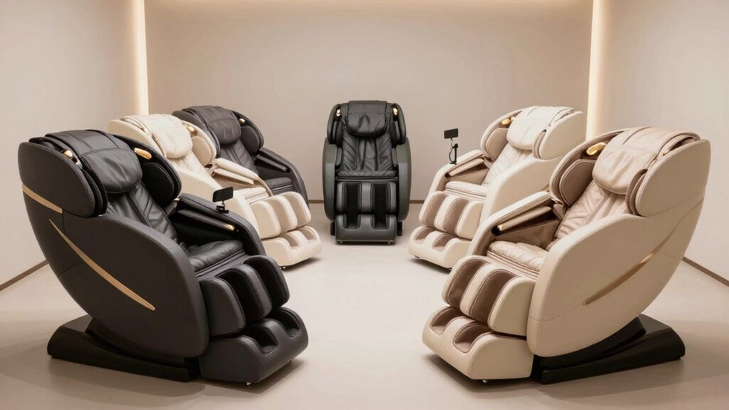 stress melting zero gravity massage chairs