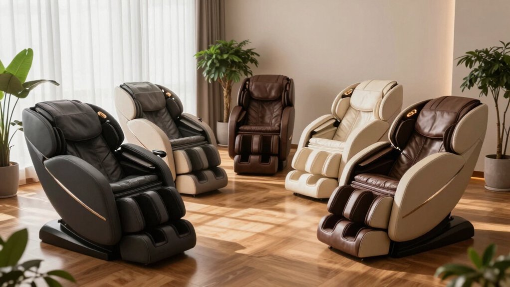 stress relieving electric massage chairs