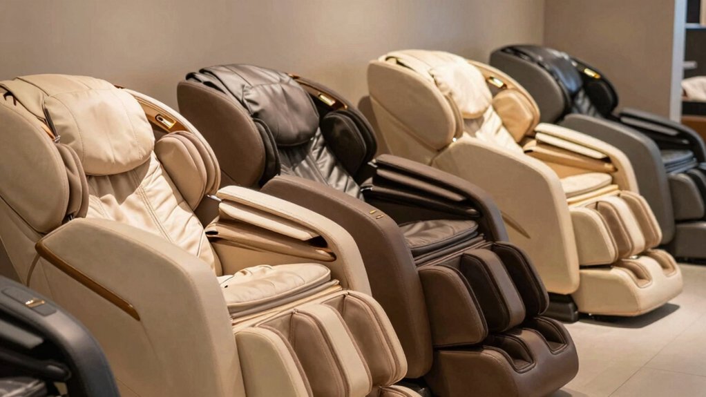 stress relieving massage chairs melt tension