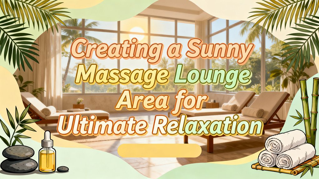 sunny massage lounge relaxation