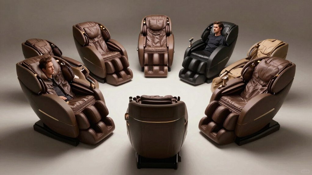 tall people comfortable massage chairs