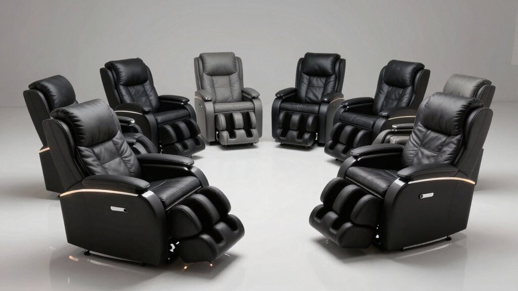 gravis zero gravity recliners massage