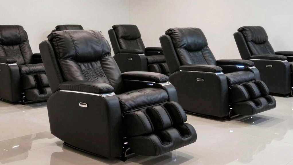 gravity defying massage chairs with voice control