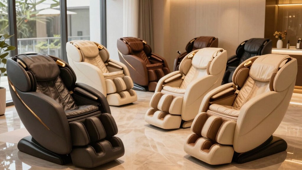 massage chairs destress instantly qvc