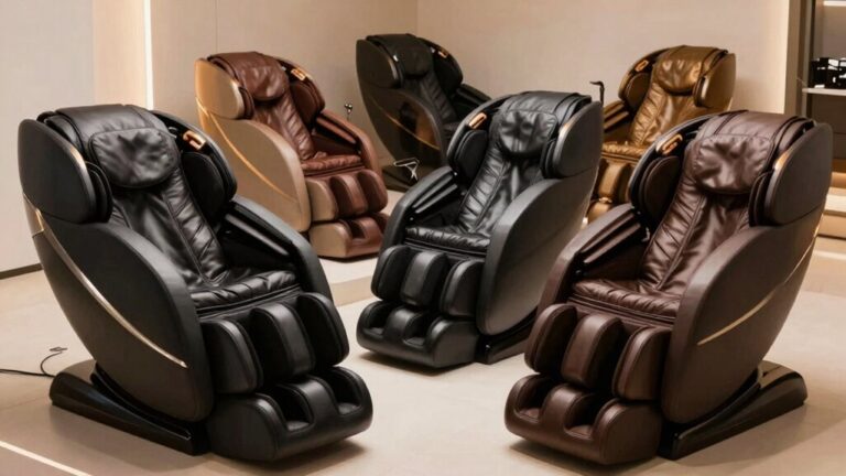 massage chairs melt stress away