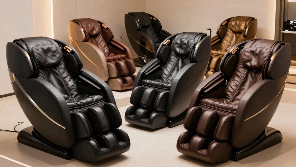 massage chairs melt stress away