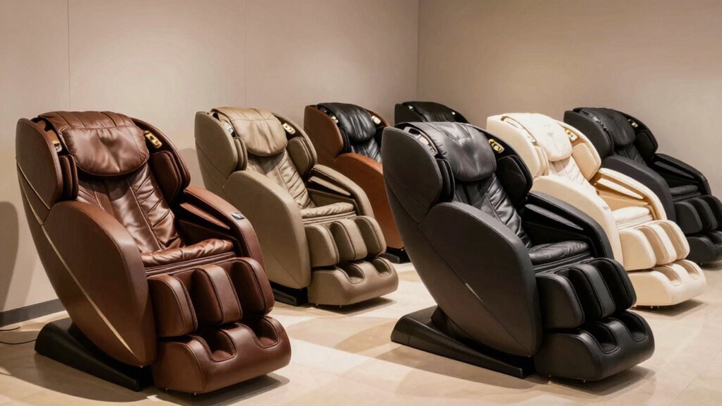massage chairs melt stress away