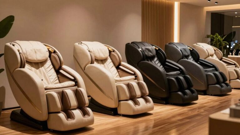 massage chairs melt stress away