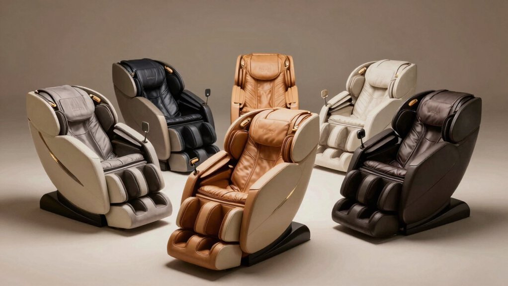 massage chairs melt stress away