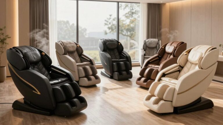 massage chairs melt stress away