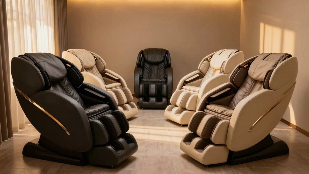 massage chairs relieve stress effectively