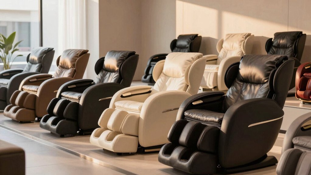 massage chairs relieve stress efficiently