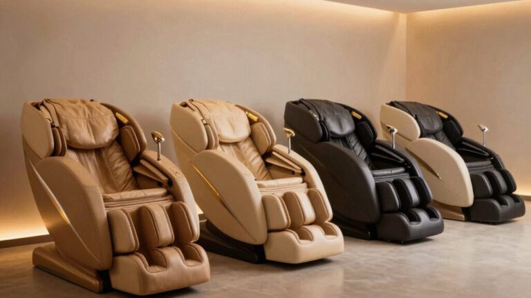 massage chairs tension melting quickly