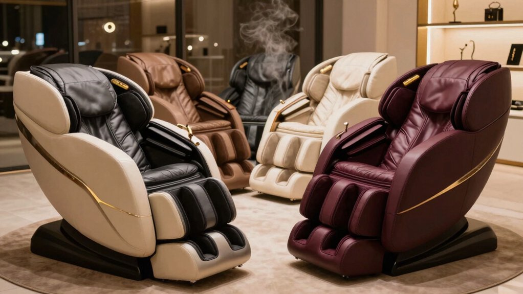 relaxing stress relieving massage chairs