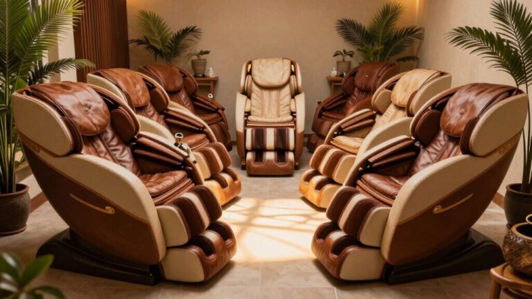 spa quality thai massage chair relief